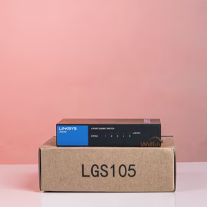 Switch Linksys LGS105 5-Port 1Gbps Vỏ Thép