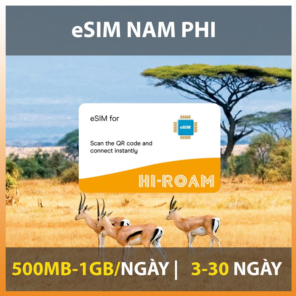 eSIM du lịch Nam Phi