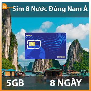 Sim Du Lịch 8 Nước Đông Nam Á