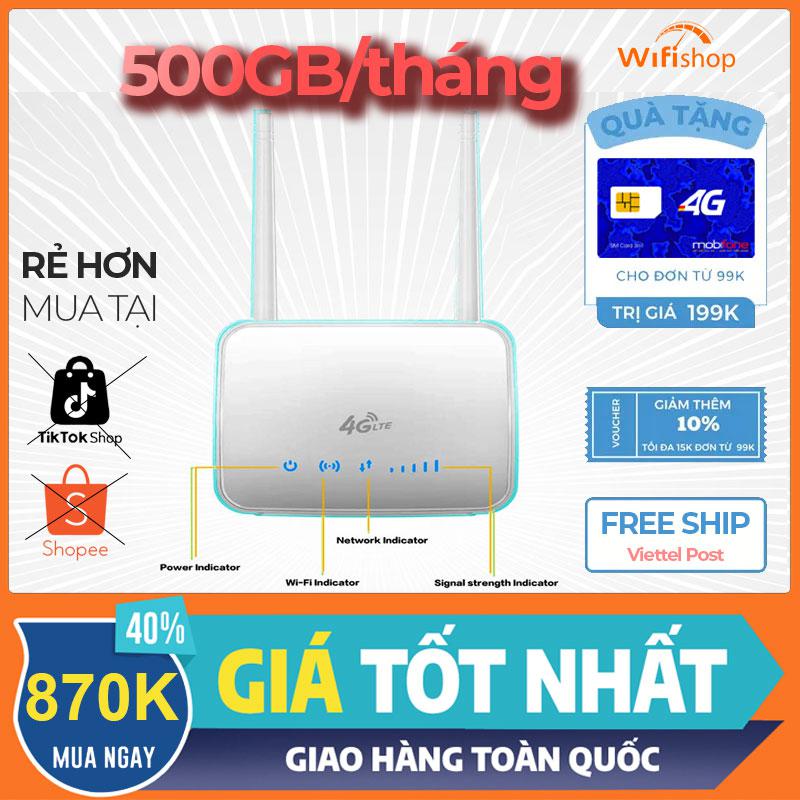 Bộ phát Wifi 4G không dây Hitek L200 tốc độ 150Mpbs mạnh mẽ, kết nối 32 user