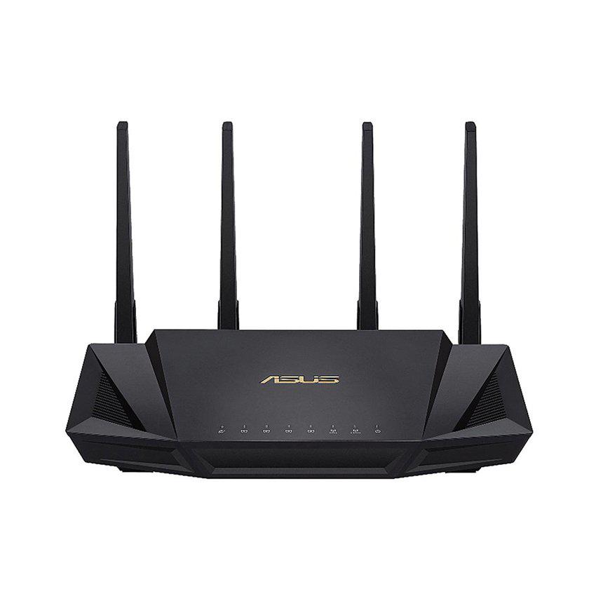 Router Wifi ASUS RT-AX3000, băng tần kép tốc độ 3000Mbps, Wifi 6 chuẩn 802.11ax, Chíp xử lý tri-core 1,5Ghz