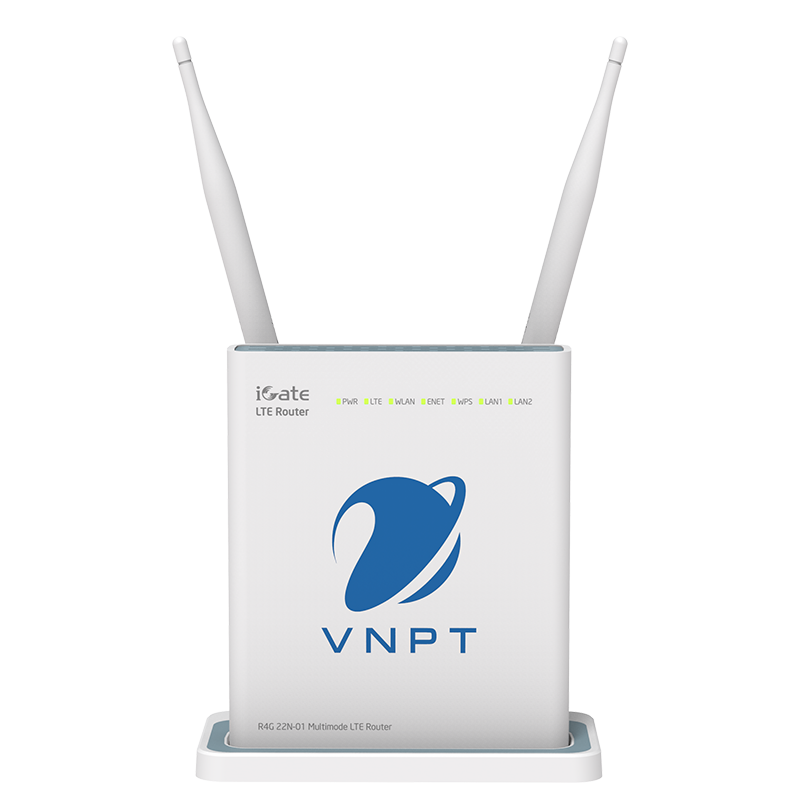 Bộ phát wifi 4G VNPT iGate R4G 22N-01, Hỗ trợ 32 thiết bị kết nối