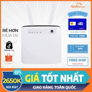 Bộ phát Wifi 4G Huawei E5186s-22A, Cat6 4G+, 300Mbps, hỗ trợ 64 users