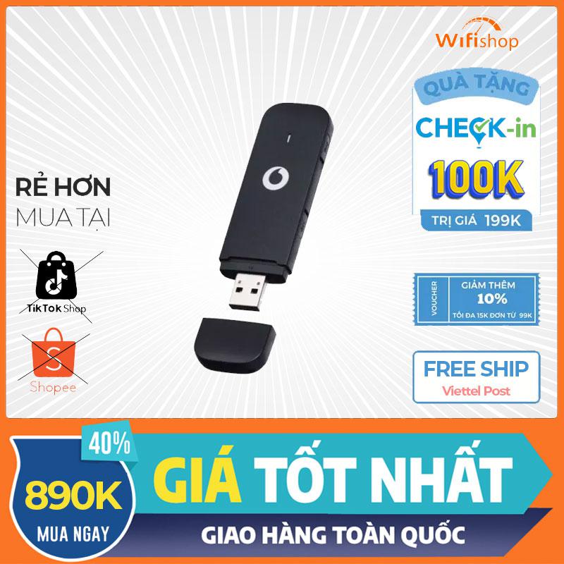 USB 4G Huawei Vodafone K5161 bản Hikink tốc độ 150Mbps