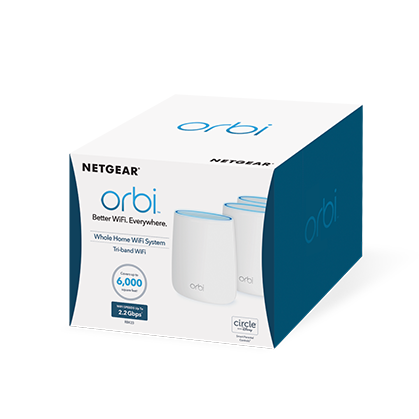 Bộ Phát Wifi Netgear Orbi RBK23 Mini 3-pack