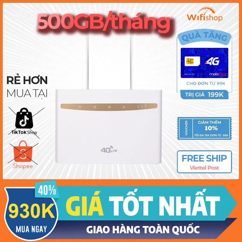 Bộ Phát Wifi 4G LTE CPE B315, Tốc độ 4G 150Mbps, tốc độ Wifi 300Mbps