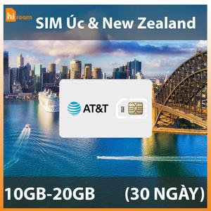 Sim Du Lịch Úc & New Zealand - Chọn lọc giá tốt