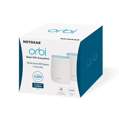 Bộ Phát WiFi Netgear Orbi RBK40 AC2200 2-Pack