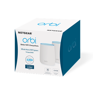 Bộ Phát WiFi Netgear Orbi RBK40 AC2200 2-Pack