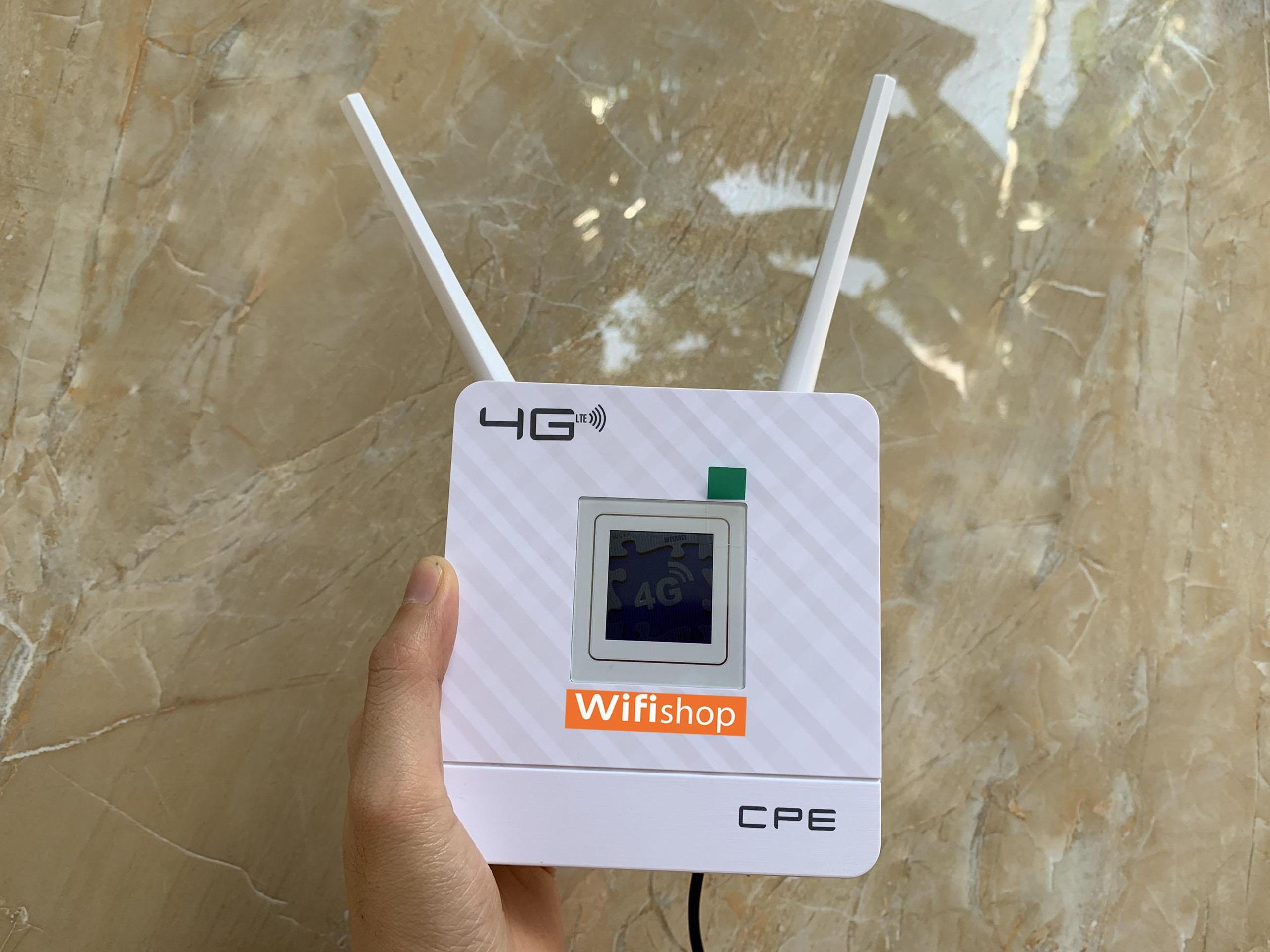 HƯỚNG DẪN ĐỔI MẬT KHẨU BỘ PHÁT WIFI 4G LTE CPE 903