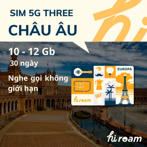 Sim Du Lịch Châu Âu - Miễn phí nghe gọi