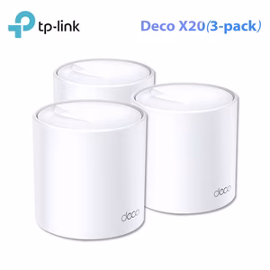 TP-Link Deco X20 Mesh WiFi 6 - Hệ Thống Dual-Band AX1800, AI-Driven Mesh, 3 Pack