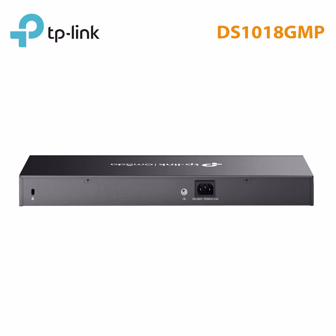Switch Unmanaged Omada TP-Link DS1018GMP | 16 Port PoE+ 1G | 2 Combo SFP | 250W