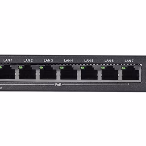 Router Cân Bằng Tải Ruijie RG-EG210G-P | 2 WAN | 8 Cổng PoE+ | Hỗ Trợ 200 Người Dùng