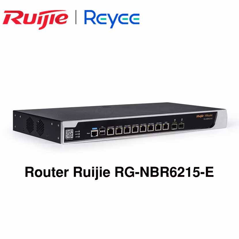 Router Cân Bằng Tải Ruijie RG-NBR6215-E | 7 WAN | Chịu Tải 2000 User
