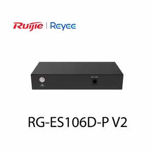 Switch Ruijie PoE+ RG-ES106D-P V2 | 6 Cổng Gigabit PoE | Công Suất 60W
