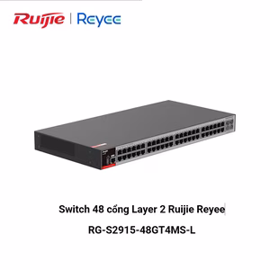 Switch Ruijie Reyee RG-S2915-48GT4MS-L | 48 Cổng Gigabit Layer 2+ | 4 Cổng SFP