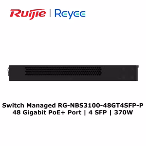 Switch Managed PoE+ Ruijie Reyee RG-NBS3100-48GT4SFP-P | 48 Cổng Gigabit | 370W
