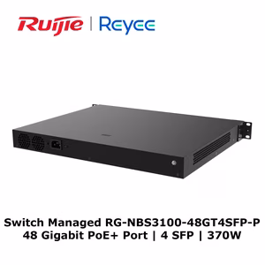 Switch Managed PoE+ Ruijie Reyee RG-NBS3100-48GT4SFP-P | 48 Cổng Gigabit | 370W