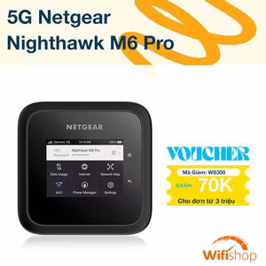 Bộ Phát WiFi 5G Netgear M6 PRO (Nighthawk MR6500)