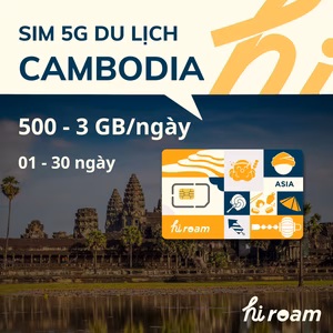 Sim du lịch Campuchia