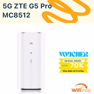 Bộ Phát Wifi 5G ZTE MC8512 G5 Pro Wifi 7 tốc độ 7200Mbps