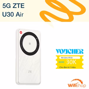 Bộ phát WiFi 5G ZTE U30 Air công nghệ NFC