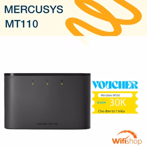 Bộ Phát Wifi 4G Mercusys MT110, Tốc độ 150Mbps - Hàng Chính Hãng