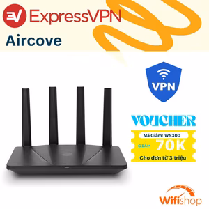 Bộ Phát Wifi6 AX1800 Aircove ExpressVPN - Router VPN