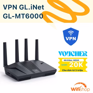 Bộ Phát Wifi6 GL.iNet GL-MT6000 AX6000 - Router VPN