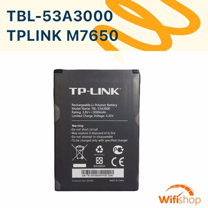 Pin thay thế cho bộ phát wifi 4G TP-Link M7450 và TP-Link M7650