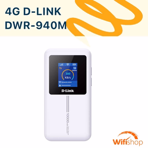 Bộ Phát Wifi Di Động Wifi 6 D-Link DWR-940M Pin 10.000mAh