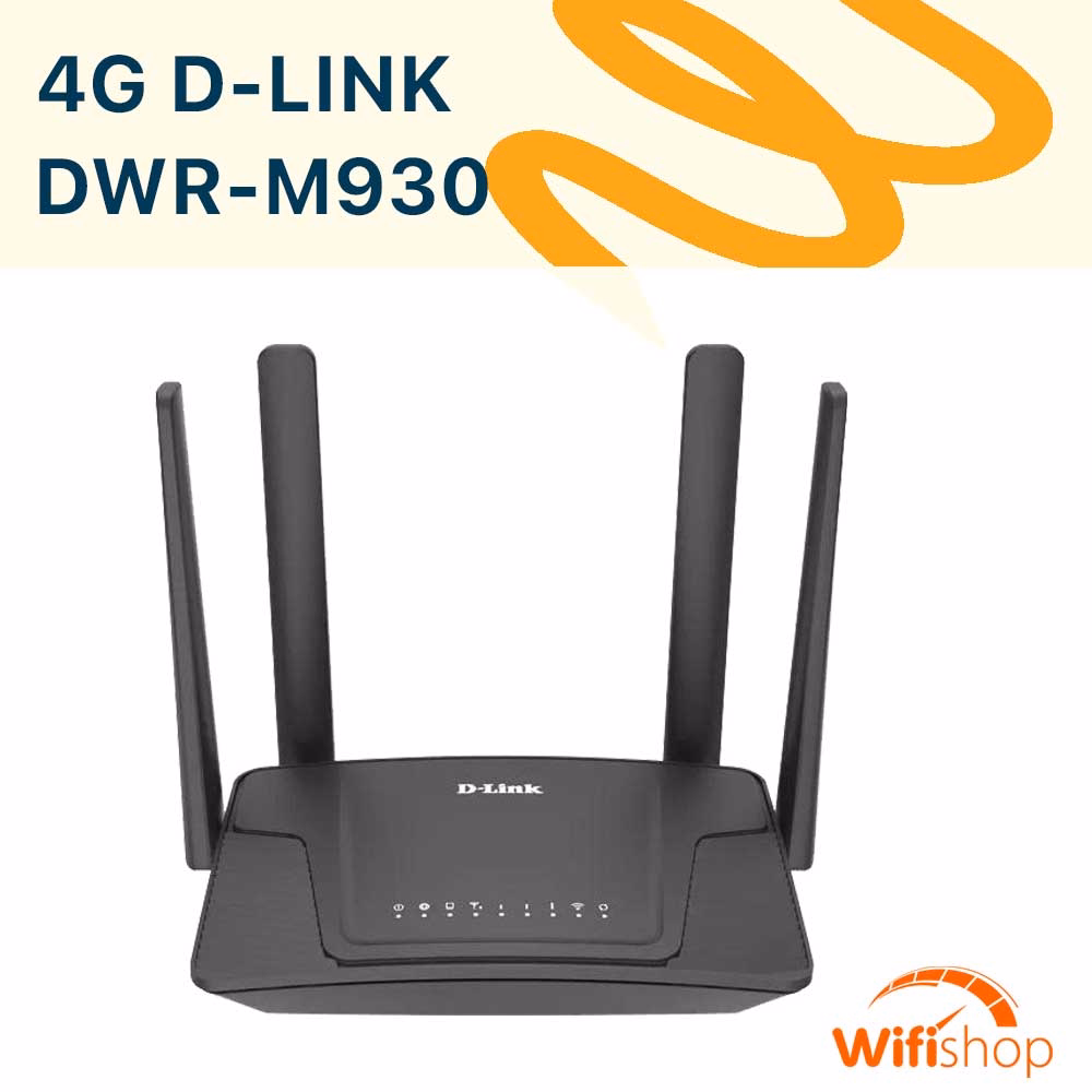 Bộ Phát WiFi 4G DLink DWR-M930