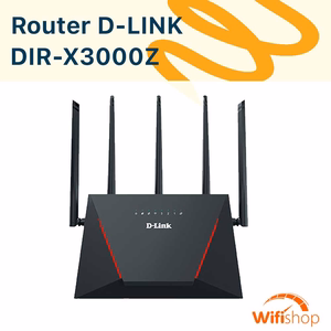 Bộ Phát WiFi DLink DIR-X3000Z AX3000 Mesh Wifi 6