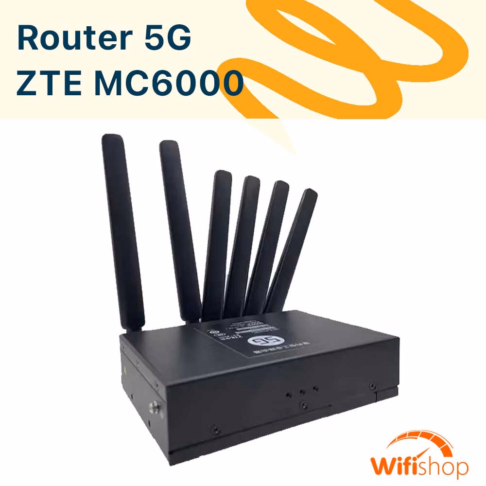 Router 5G Công nghiệp ZTE MC6000 - 5G Indoor Industrial