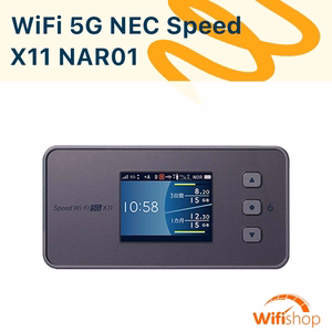 Bộ Phát Wifi 5G Speed WiFi 5G X11 NEC NAR01