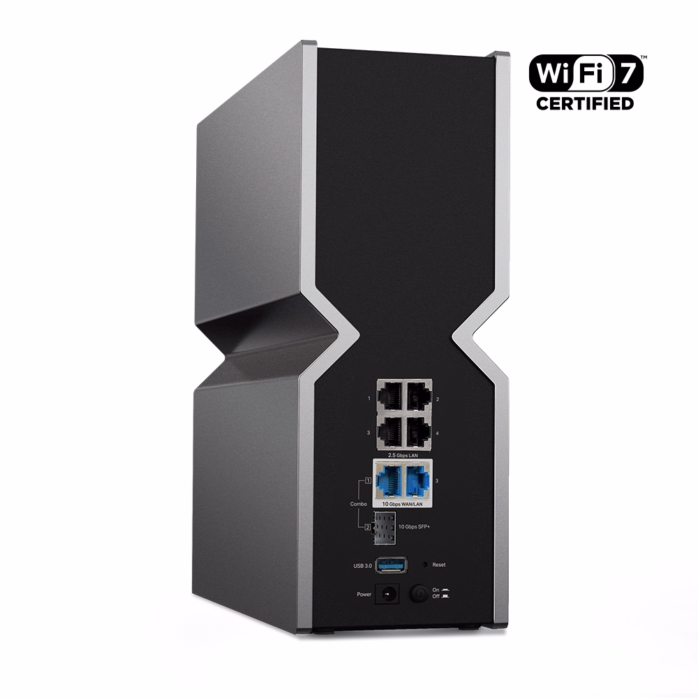 Bộ Phát WiFi 7 3 Băng Tần BE1900 Tốc Độ Cao TPLink Archer BE800