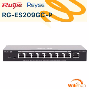 Switch Ruijie Reyee RG-ES209GC-P 9 Cổng POE Gigabit Smart Cloud Managed