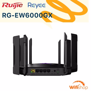 Bộ Phát WiFi 6 Ruijie Reyee RG-EW6000GX - LAN 2.5G Chuẩn AX6000