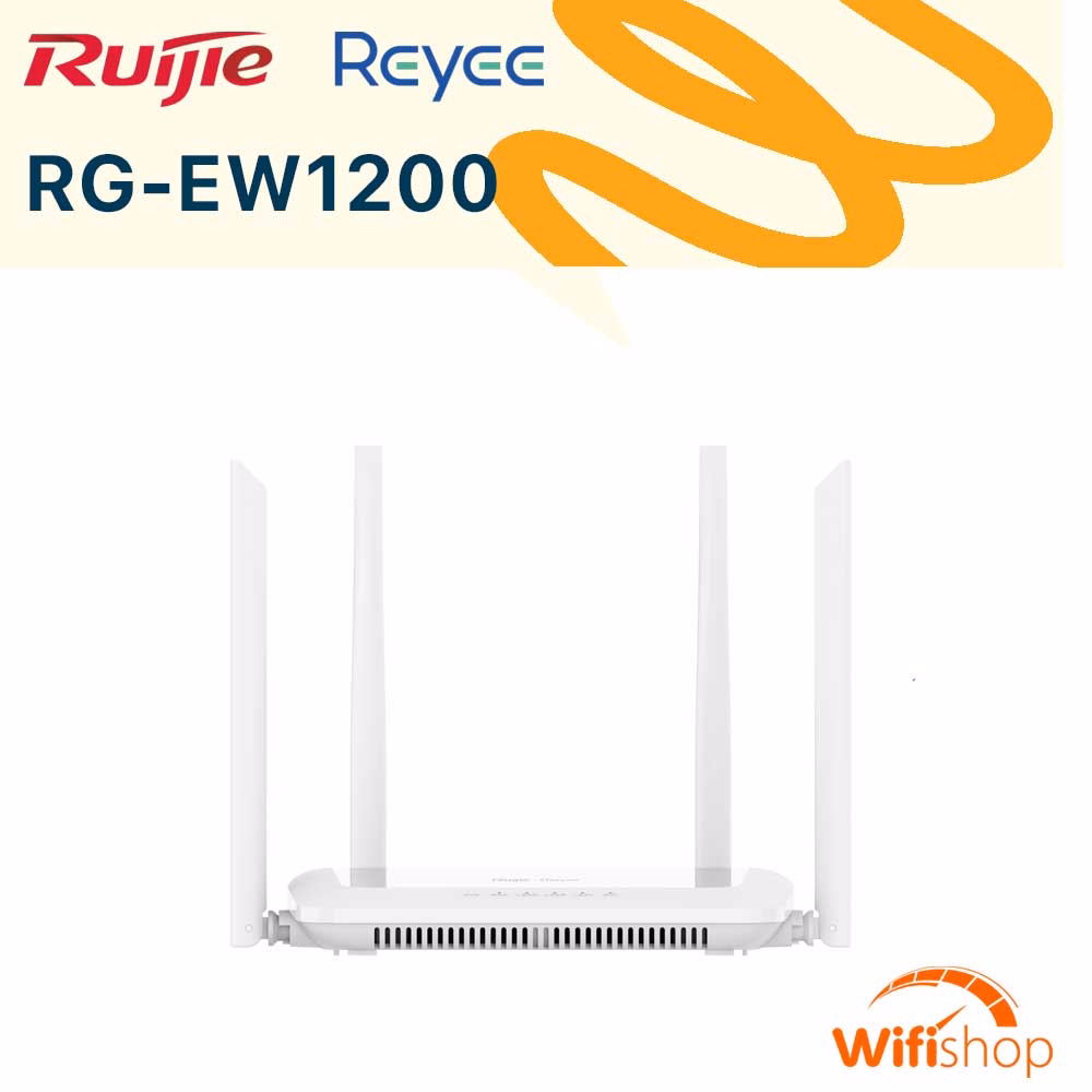 Bộ Phát WiFi Ruijie Reyee RG-EW1200 - Tốc Độ 1167Mbps