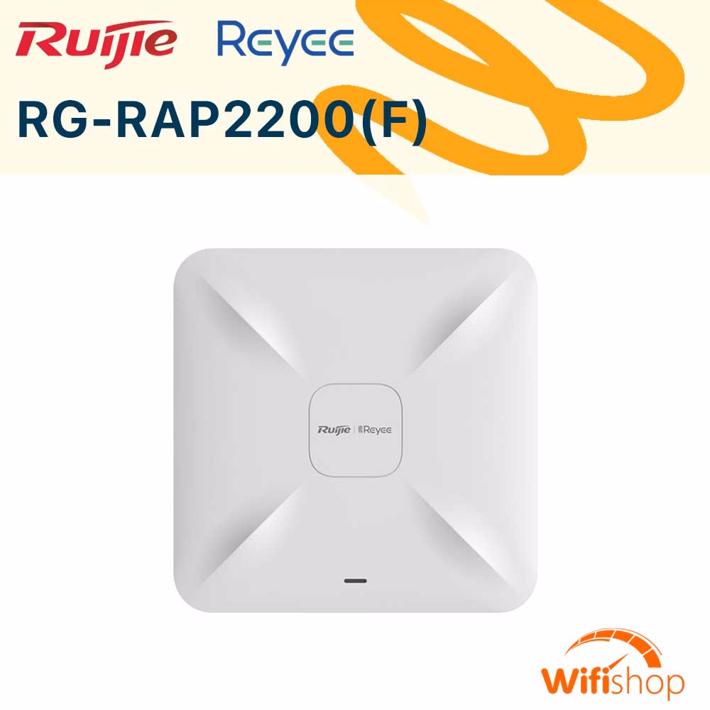 Bộ Phát WiFi Ruijie Reyee RG-RAP2200(F) - Tốc Độ 1267Mbps