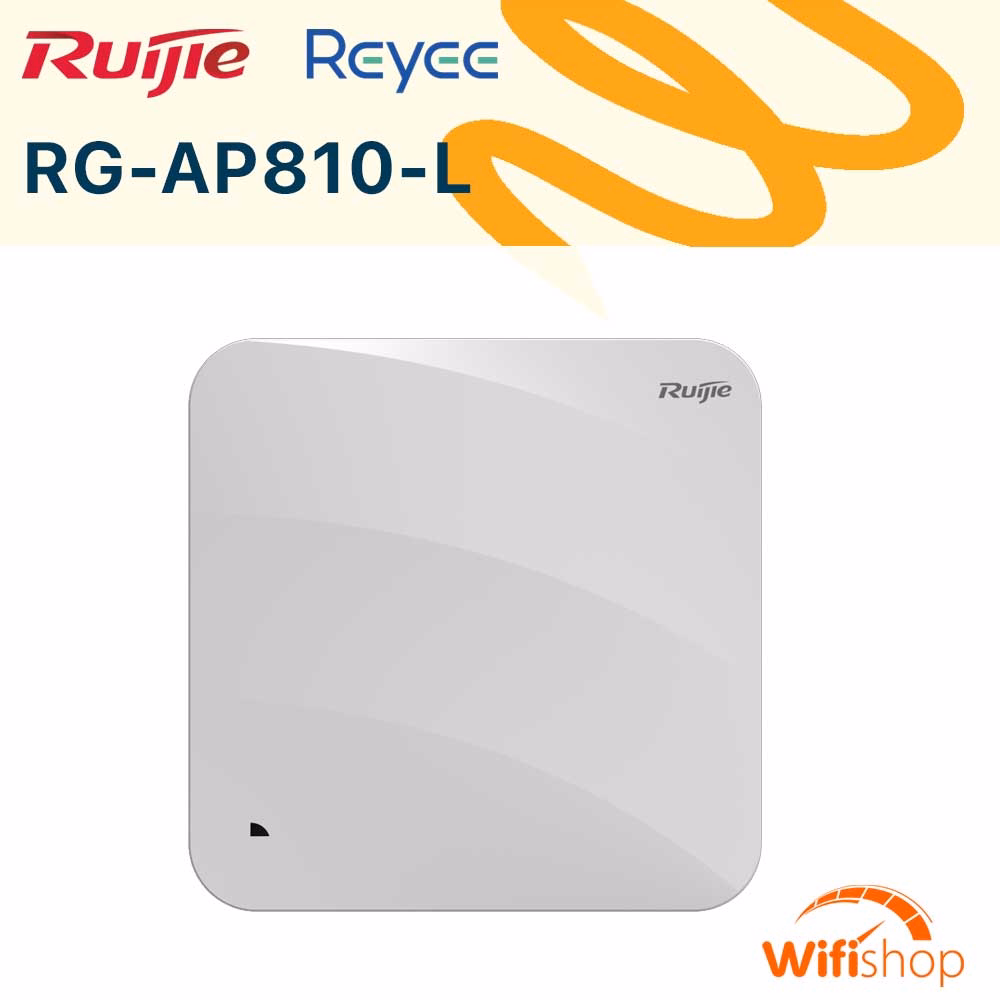 Bộ Phát WiFi 6 Ruijie Reyee RG-AP810-L Chuẩn AX Tốc Độ 1775Mbps