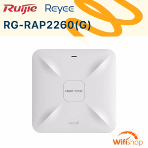 Bộ Phát WiFi 6 Ruijie RG-RAP2260(G) Chuẩn AX Tốc Độ 1800Mbps