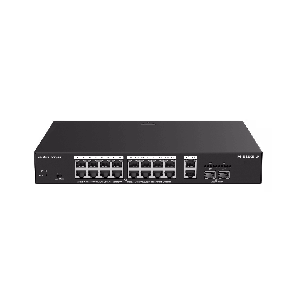 Switch PoE+ Ruijie Reyee RG-ES220GS-LP, 16 Port Cloud Managed