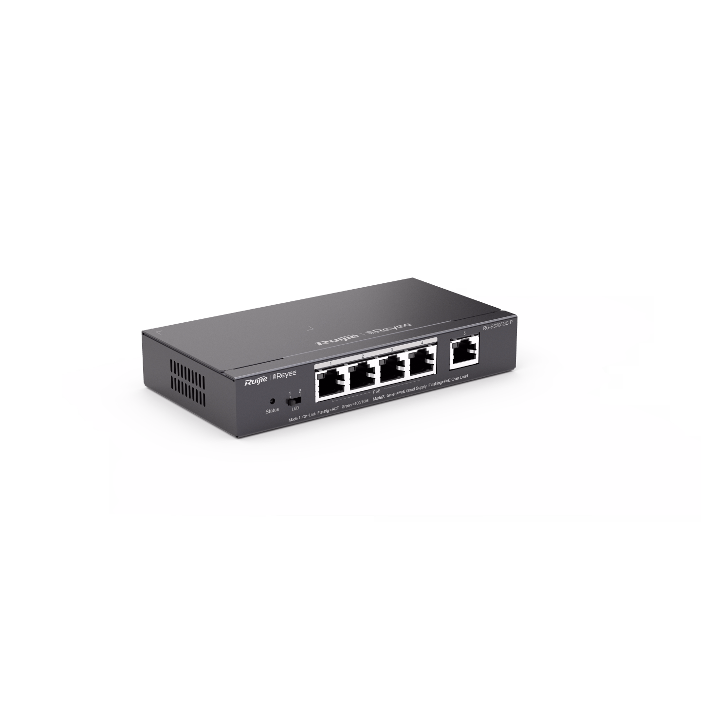 Switch Ruijie Reyee RG-ES205GC-P 5 Cổng POE Gigabit Smart Cloud Managed