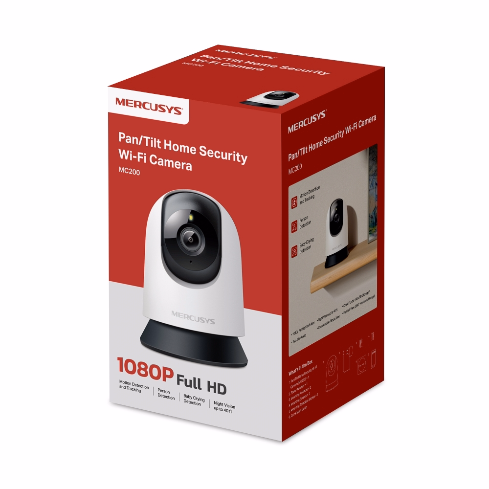 Camera WiFi Trong Nhà 360° - Mercusys MC200 (2MP)