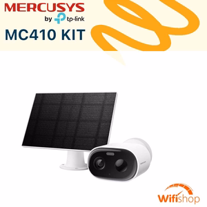 Camera Năng Lượng Mặt Trời - Mercusys MC410 KIT (3MP)