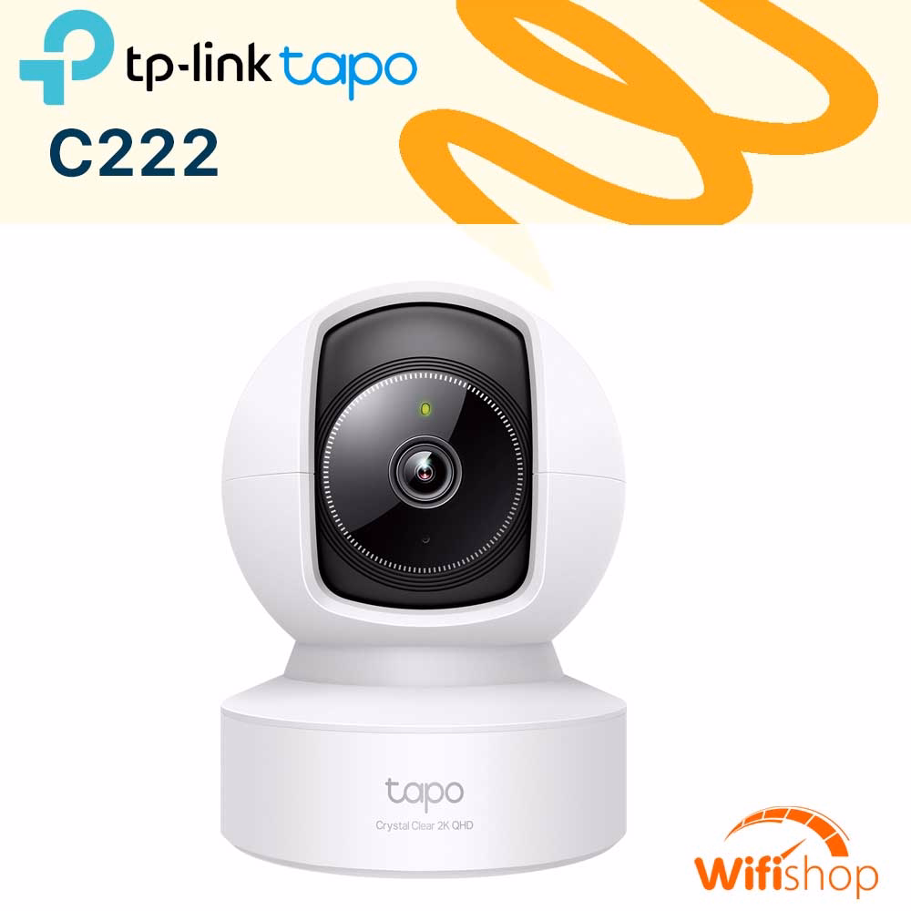 Camera WiFi Trong Nhà - TP-Link Tapo C222 (3.68MP) 2K QHD (2560x1440)