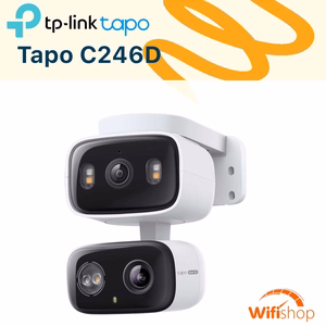 Camera WiFi Trong Nhà & Ngoài Trời - TP-Link Tapo C246D (3MP) 2K (2304×1296) & 2K (2304×1296)