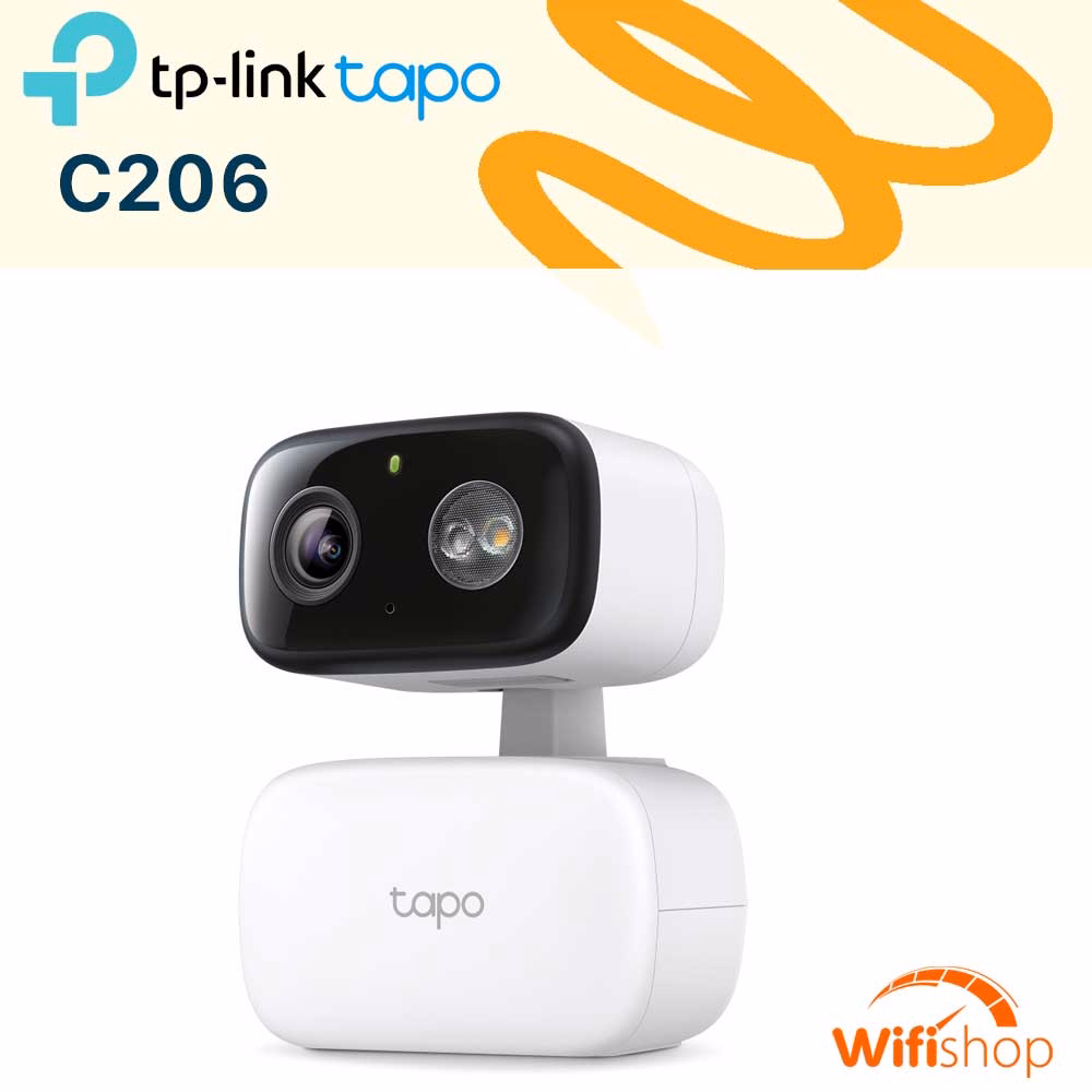 Camera WiFi Trong Nhà & Ngoài Trời - TP-Link Tapo C206 (2MP)